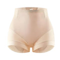 A pair of black women's high-waisted butt-lifting tummy-control shaping pants by Arenzza, shown on a model.
