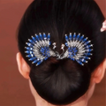 Aarenza elegant and delicate hair bun maker for women, shown in a close-up of the accessory designed for creating stylish hair buns.