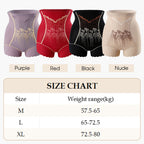 A pair of Arenzza women's high-waisted tummy control shaper shorts showing smooth fabric and snug fit for shaping and support.