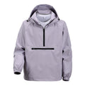 Men's Arenzza windproof and waterproof outdoor jacket with a hood, shown in black, designed for durable outdoor protection.
