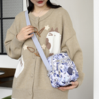 Aarenza fashionable lightweight bag with multi-pocket design, perfect for accessories and casual outings.