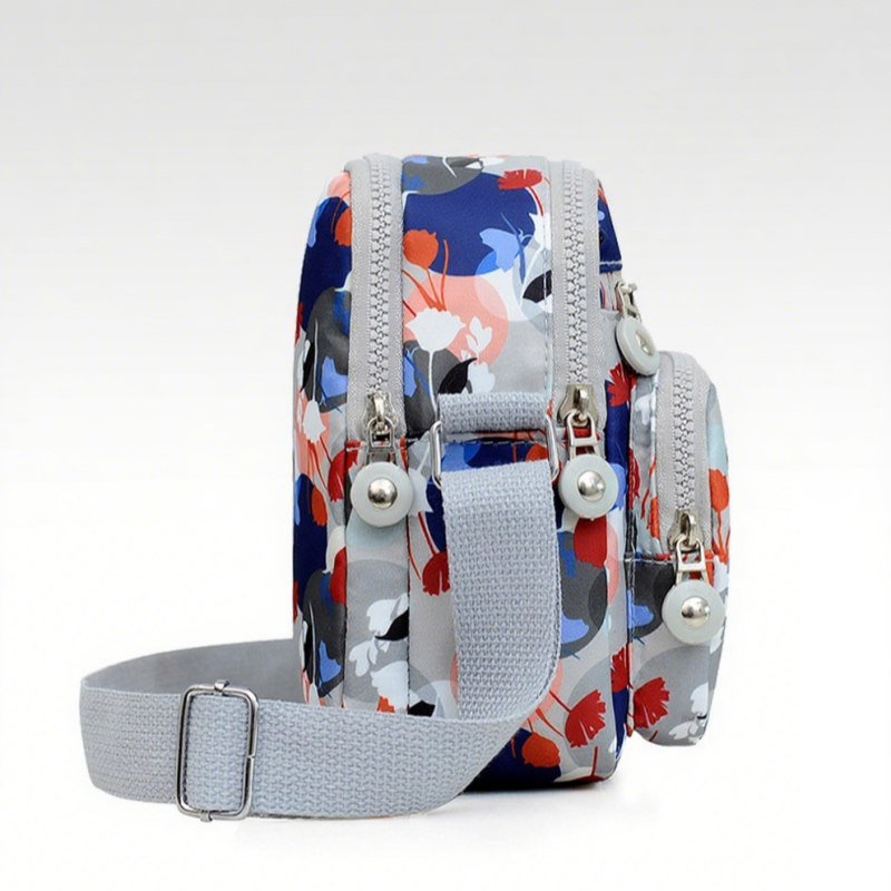Aarenza lightweight fashion bag with multi-pocket design, stylish portable accessory for everyday use.