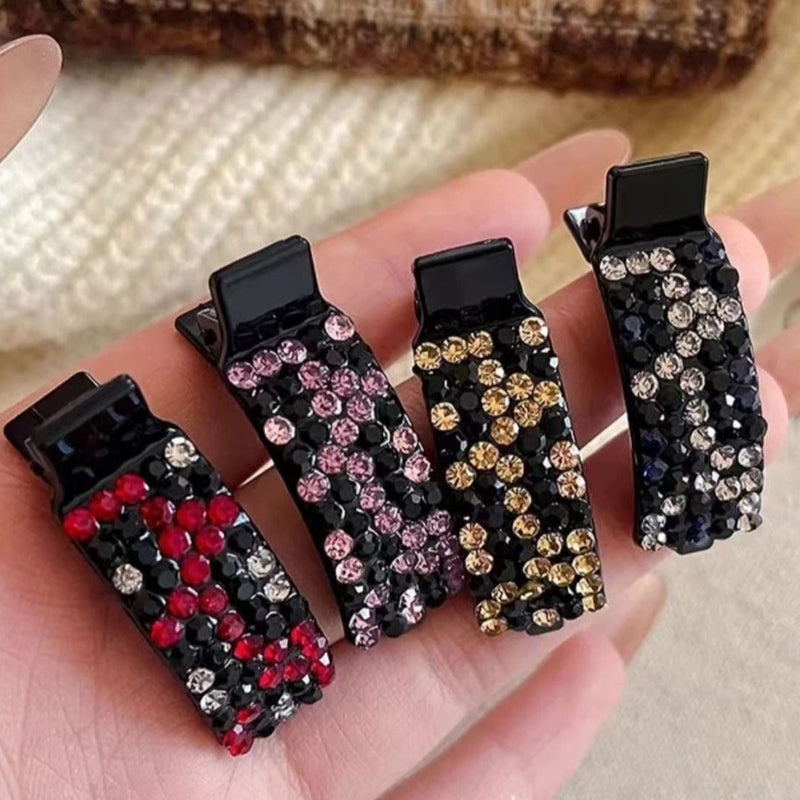 Arenzza rhinestone hair clip for bangs, sparkling accessory with rhinestones, perfect for styling and adding shine to hair.