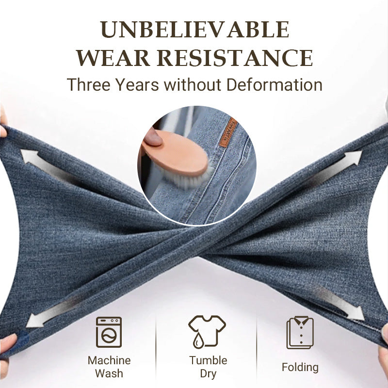 Men's loose straight jeans by Arenzza featuring classic denim look, relaxed fit, and casual style in blue fabric.