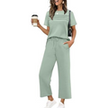 Women's Arenzza 2-piece casual lounge set featuring a relaxed fit top and matching pants, perfect for comfortable everyday wear.