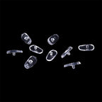 Arenzza eyeglass nose pad repair kit with replacement nose pads and tools for glasses repair on a white background.