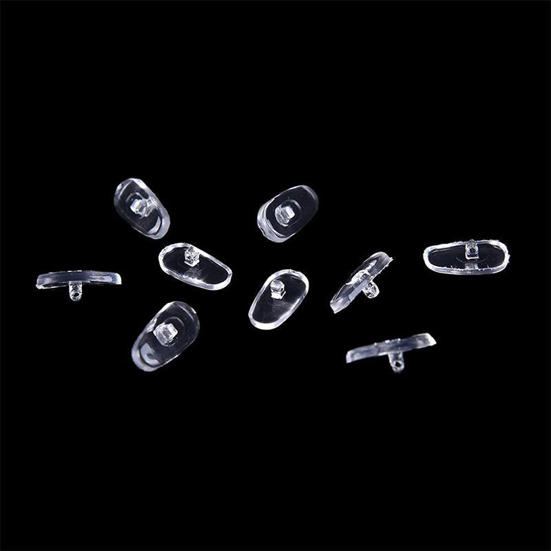 Arenzza eyeglass nose pad repair kit with replacement nose pads and tools for glasses repair on a white background.