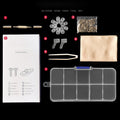 Arenzza eyeglass nose pad repair kit with replacement nose pads and tools for easy adjustment and repair.