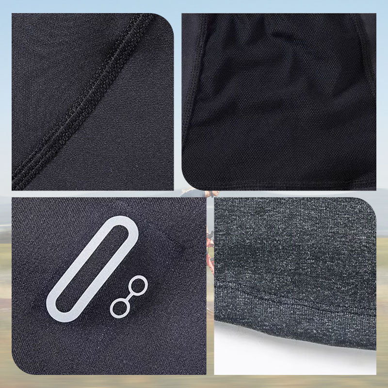 Arenzza windproof full face mask with UPF 50+ and quick-dry fabric, designed for cycling and motorcycling sun protection.