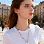 Aarenza 67 number pendant necklace featuring a silver-toned chain with a bold number 67 pendant, stylish jewelry for fashionistas.