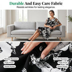 Women's floral print chiffon dress by Arenzza, elegant and flowing with a vibrant floral pattern, perfect for stylish occasions.