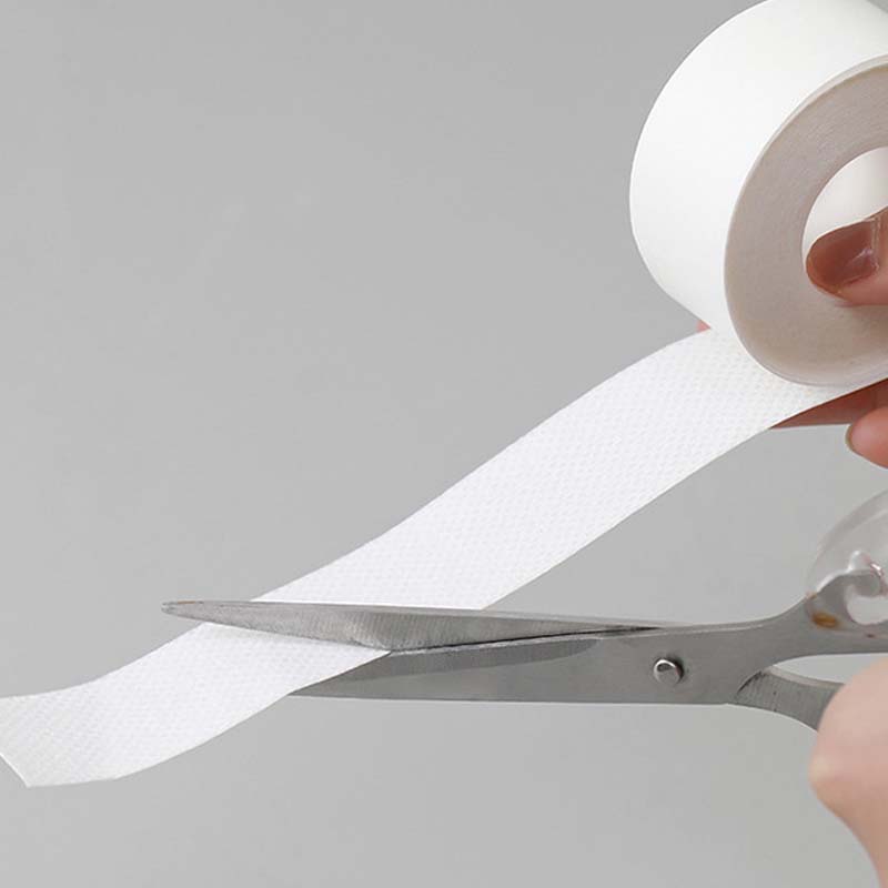 A white disposable collar and cuff sweat liners from Arenzza, designed to protect clothing and keep it clean.