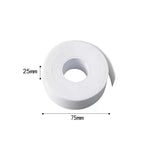 Aarenza invisible disposable collar and cuff sweat liners in white, designed for clothing protection and comfort.