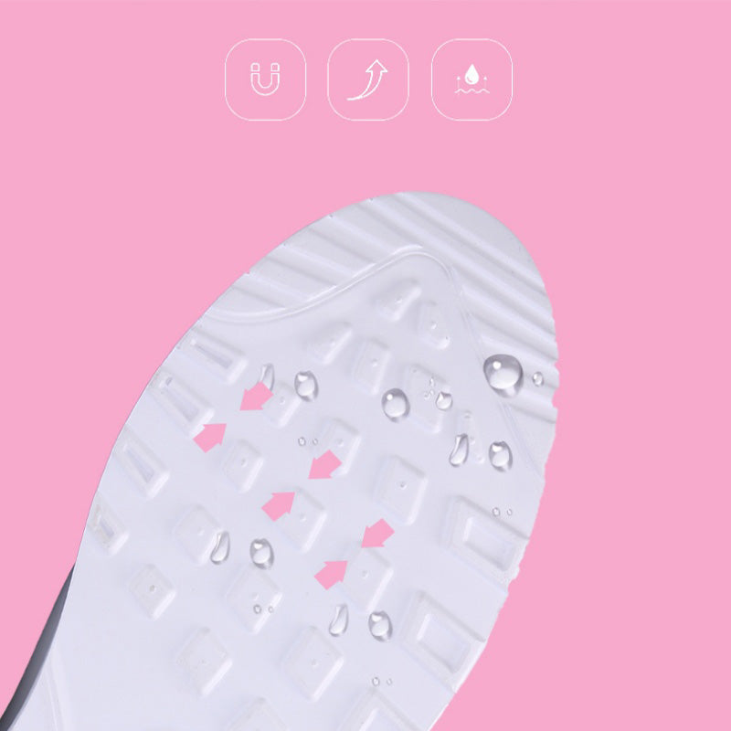 A pair of women's breathable nursing shoes by Arenzza, featuring comfortable design and supportive soles for everyday wear.