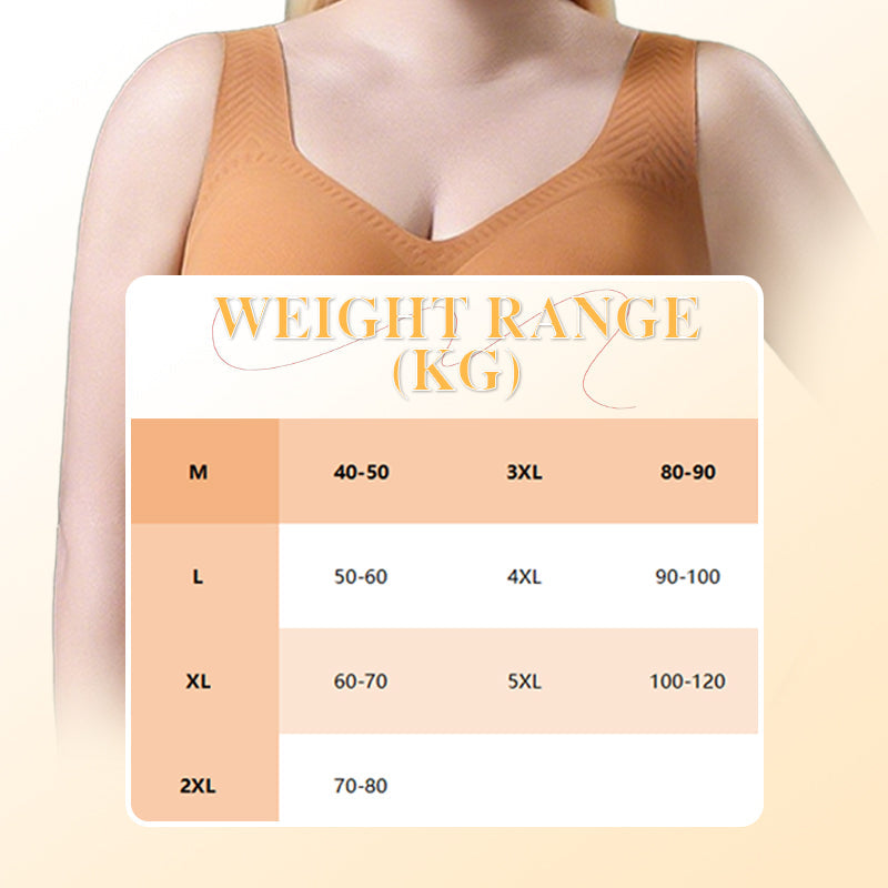 Arenzza breathable soft seamless tank-style bra in light color, showcasing its smooth, comfortable fit and seamless design.