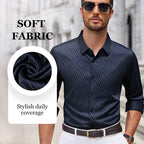 A men's casual long-sleeve shirt by Arenzza featuring a relaxed fit and classic design in a versatile color.