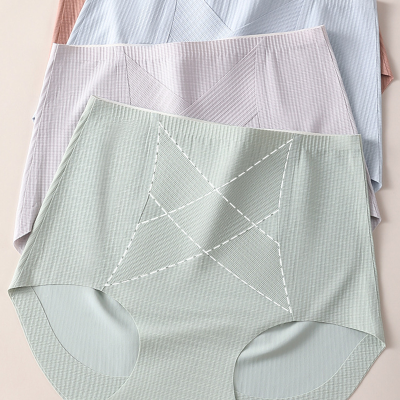 A pair of women's breathable high-waisted shaping briefs by Arenzza, designed for comfortable tummy control and smooth silhouette.