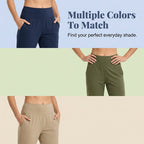 A pair of black Arenzza elegant tummy control yoga pants with a high waistband and sleek fit, perfect for activewear and comfort.