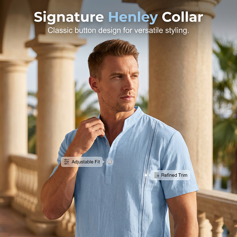 Men's breathable casual two-piece set by Arenzza, featuring lightweight fabric and relaxed fit for comfortable everyday wear.