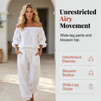 A women’s solid color casual clothing set by Arenzza, featuring a stylish top and matching pants for summer wear.