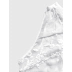 Aarenza women's floral lace sleeveless shirt featuring a chic design, perfect for stylish summer or casual wear.