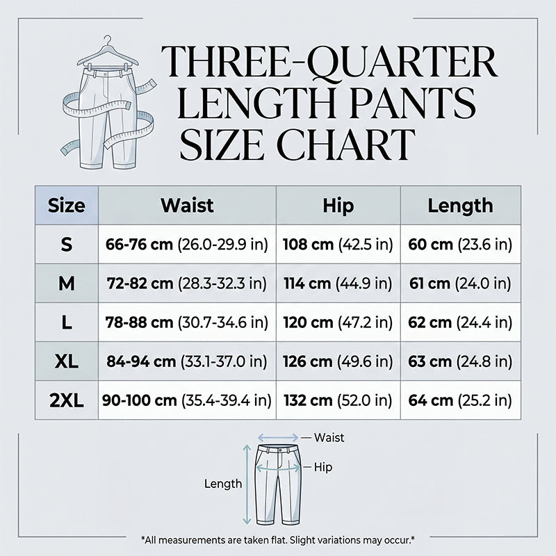A pair of women's casual cropped pants by Arenzza featuring button details, shown in a relaxed fit with a neutral fabric.