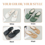 Women's soft sole knot mules by Arenzza, featuring a stylish design with a comfortable slip-on fit and elegant knot detail.
