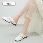 Women's soft sole knot mules by Arenzza, stylish slip-on footwear with a knotted design and comfortable soft sole.