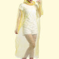 Arenzza disposable rain ponchos for kids and adults, lightweight waterproof clothing and accessories for rainy weather.