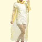 Arenzza disposable rain ponchos for kids and adults, lightweight waterproof clothing and accessories for rainy weather.