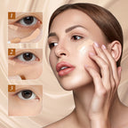 Arenzza 2-in-1 foundation and anti-wrinkle concealer in a compact, with a smooth, creamy texture and natural skin tone.