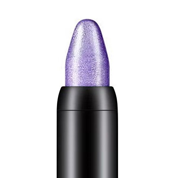 Arenzza 15-color waterproof glitter eyeshadow pencil with eyeliner, featuring vibrant shades and a slim, portable design.