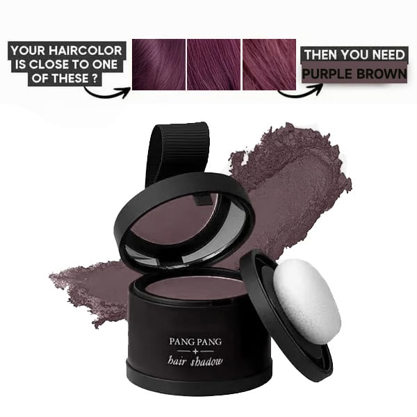 Arenzza root cover-up cosmetics tube with applicator brush, designed for quick, natural hair root concealing and effortless beauty.