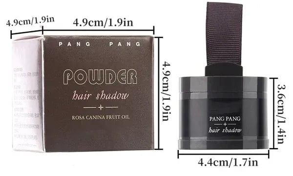 Arenzza Root Cover Up Cosmetic product in a compact for effortless beauty, designed to conceal roots and enhance hair color.