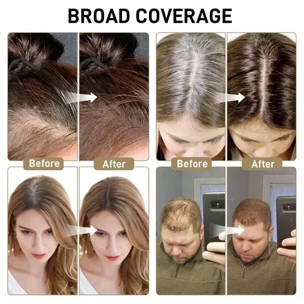 Arenzza root cover-up cosmetics tube with applicator, designed for natural hair color touch-up and effortless beauty.