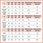 A set of 14 square press-on toenails by Arenzza, showing neatly arranged, natural-looking adhesive toenail extensions.