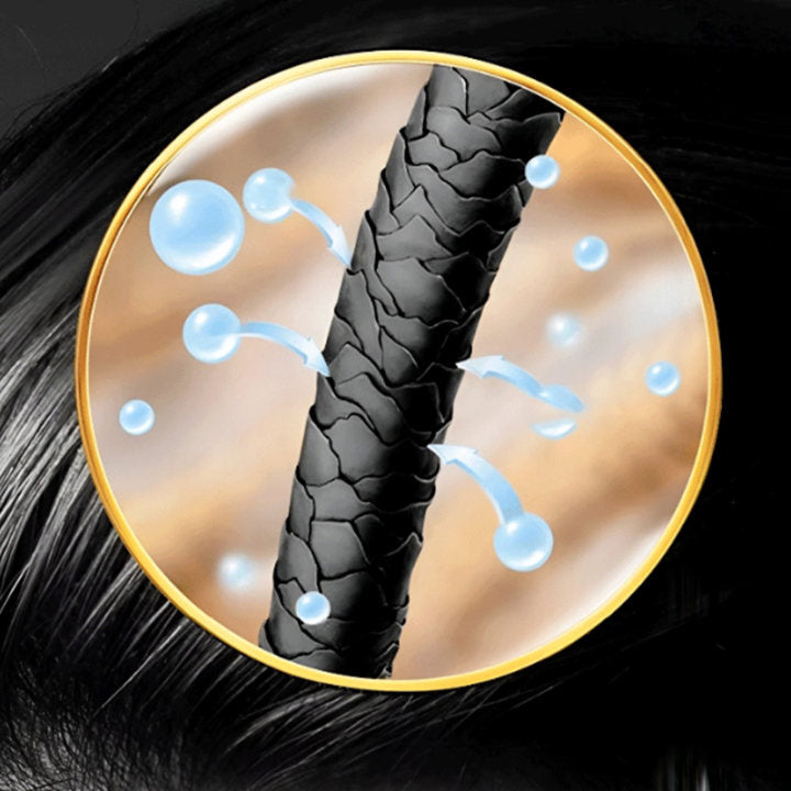Arenzza leave-in refreshing hair spray with volumizing, non-sticky formula in a spray bottle, designed for hair care.