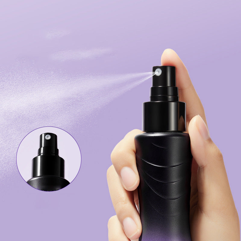 Arenzza leave-in refreshing hair spray in a sleek bottle, designed to add volume without stickiness for healthy, styled hair.