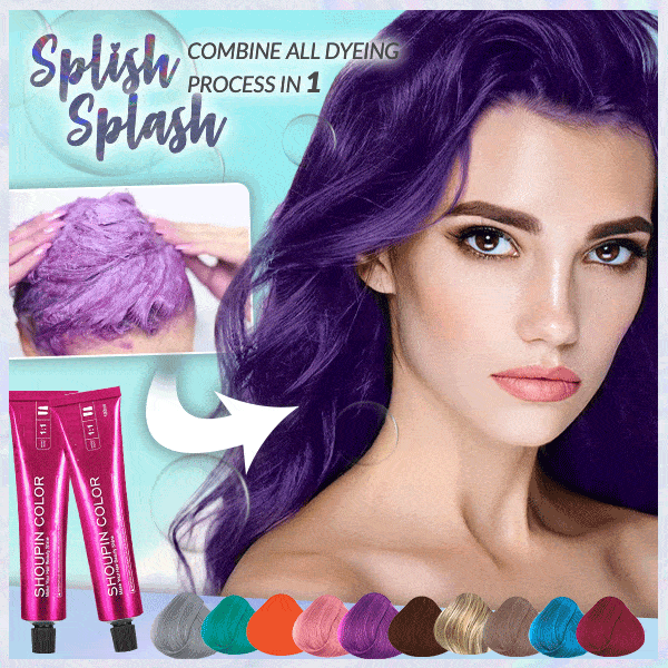 Arenzza bleach-free nourishing hair dye tube with vibrant packaging, showcasing a cosmetic product for hair coloring.