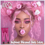 Arenzza bleach-free nourishing hair dye tube in vibrant packaging, showcasing the cosmetic product for healthy hair coloring.