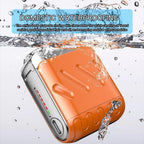 Arenzza portable rotary dual ring electric shaver for cosmetics, featuring dual spinning heads and compact design for grooming.
