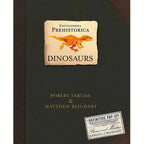Colorful 3D pop-up dinosaur book by Arenzza showcasing realistic dinosaur illustrations and engaging prehistoric scenes.