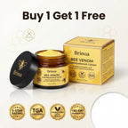 Arenzza anti-aging peptide face cream in sleek jar with product label, designed to reduce wrinkles and improve skin elasticity.