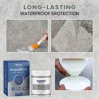 AquaBlock™ Invisible Waterproof Sealant by Arenzza shown in a tube, designed for sealing and waterproofing surfaces effectively.