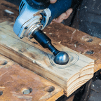 Arenzza Carvex™ wood sculpting tool with ergonomic handle and sharp blade for detailed carving and woodworking projects.