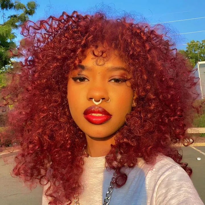 Arenzza ColorFlex™ damage-free temporary hair color in vibrant shades, shown on a person's hair with colorful streaks and styling tools.