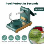 Aarenza EasyPeel™ fruit peeler in hand, showing its sleek design for effortless and precise peeling of fruits.