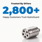 Arenzza HydroGuard™ automatic water level control valve with bold visual display and durable construction for reliable water management.