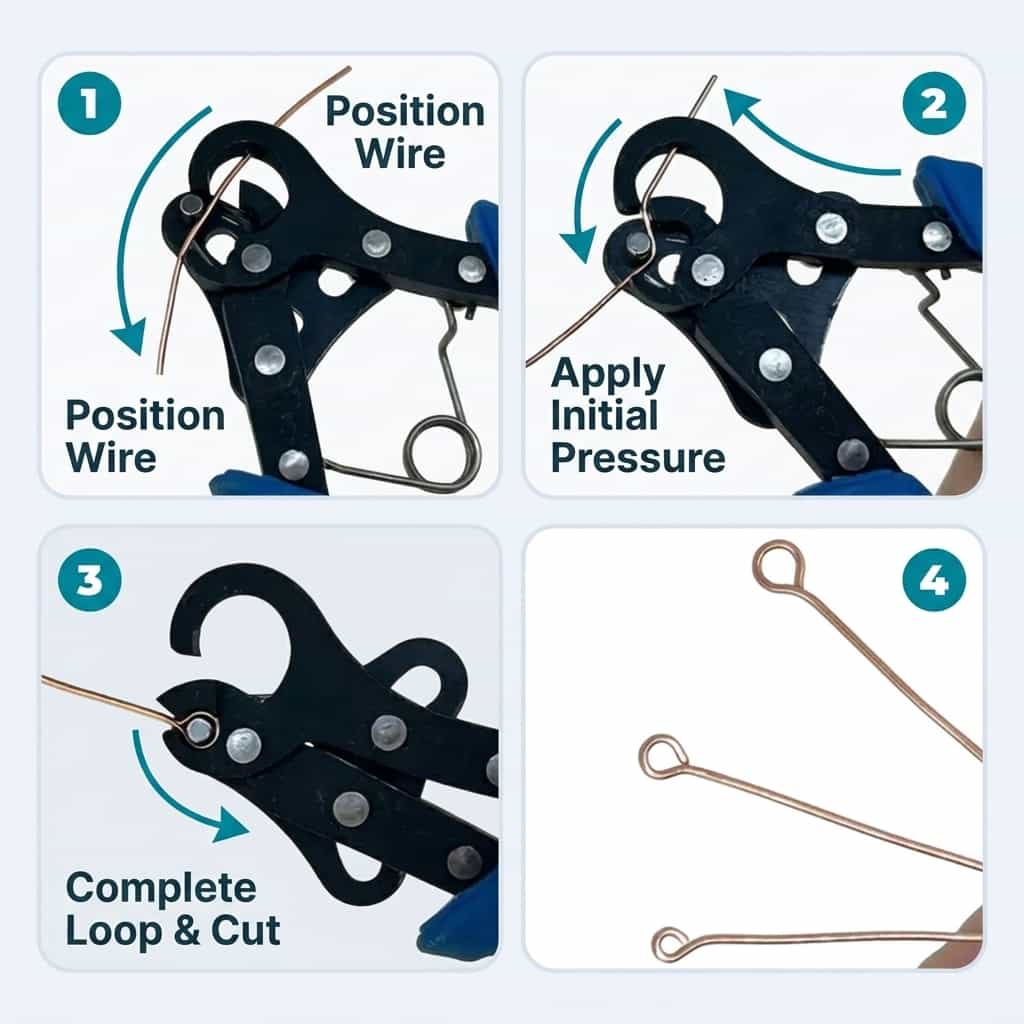 A set of Arenzza LoopLuxe jewelry loops for quick, secure jewelry assembly, shown in a close-up image highlighting their design and function.
