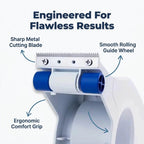Arenzza masking tape applicator tool showing a hand holding the precision applicator for clean, DIY masking tape application.